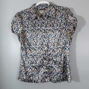 Bay Studio button down silky blouse